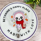 Ready for fall skeleton retractable badge reel