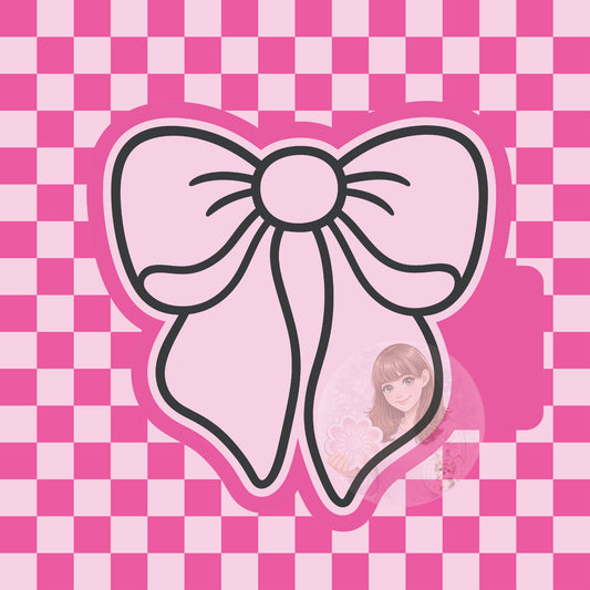 Cute bow silicone freshie mold