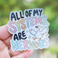 All of my systems are nervous goose sticker