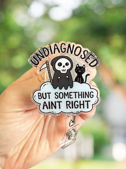 Undiagnosed but something aint right retractable badge reel
