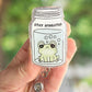 Stay hydrated frog retractable badge reel