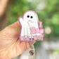 I Boo What I Want Ghost Retractable Badge Reel