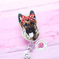 German Shepherd badge reel