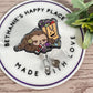 Halloween sloth retractable badge reel
