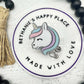 Unicorn badge holder