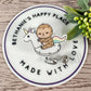 Sloth retractable badge reel