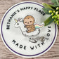 Sloth retractable badge reel