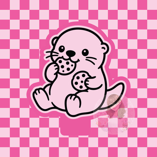 Otter cookies silicone freshie mold