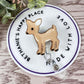 Baby deer retractable badge reel