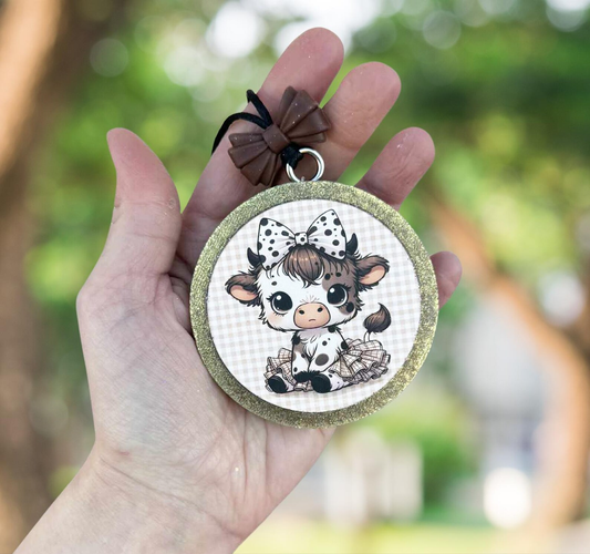 Dalmatian cow freshie