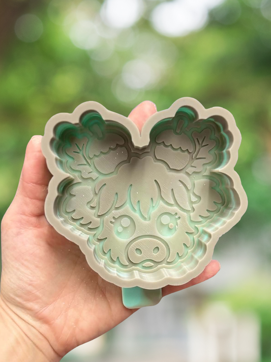Acorn bun cow mold - READY TO SHIP