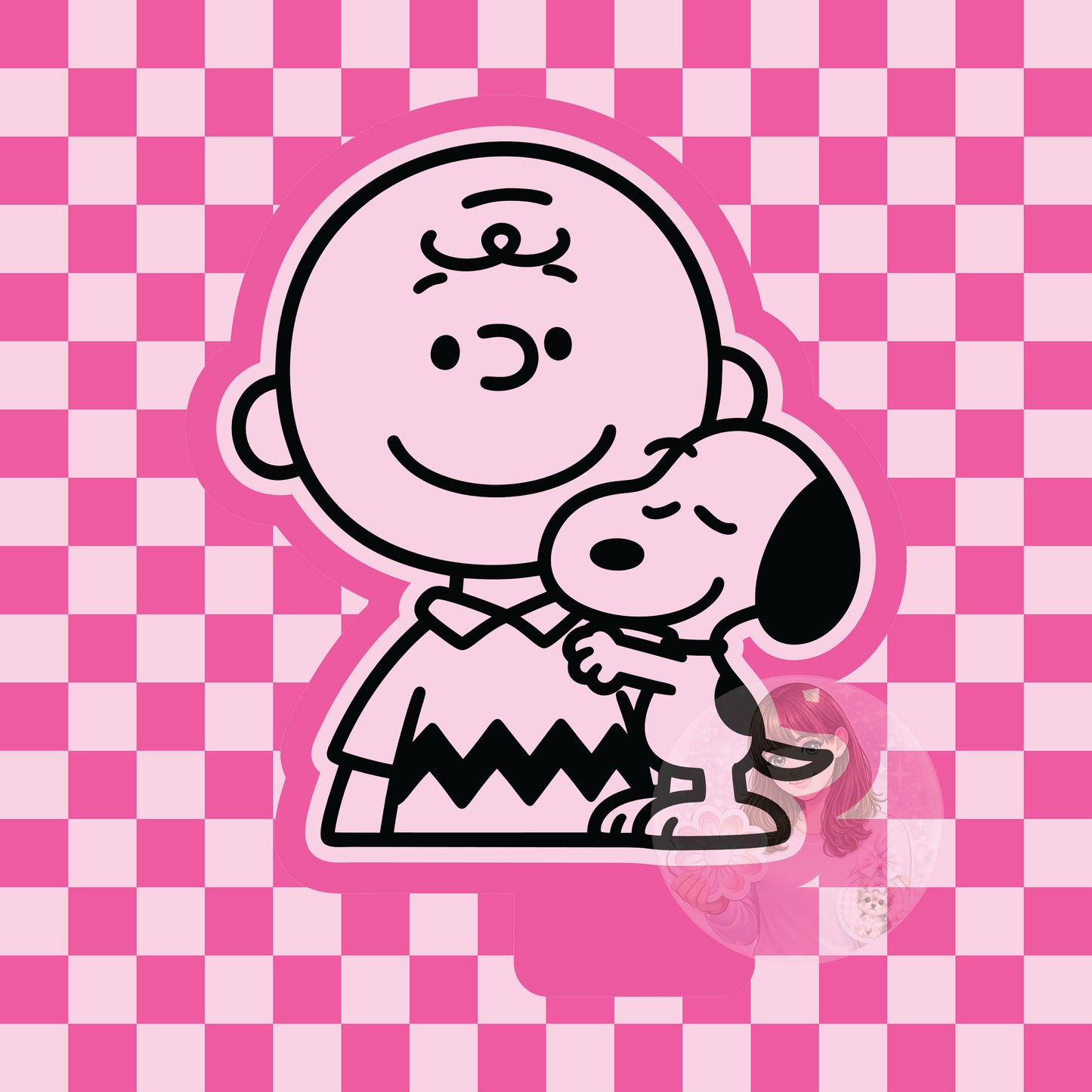 Charlie and snoop silicone freshie mold