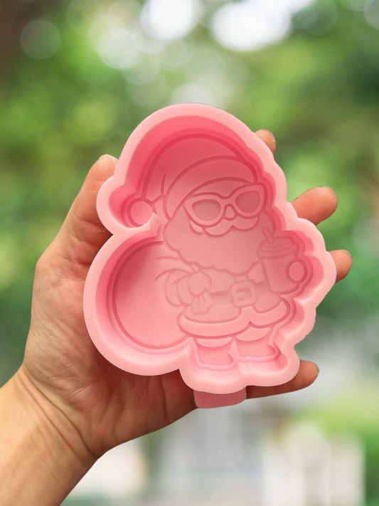 Cool Santa mold - READY TO SHIP