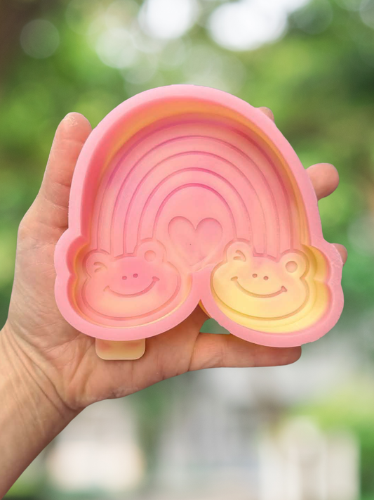 Frog rainbow mold - READY TO SHIP
