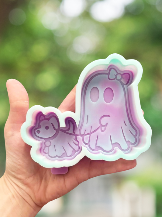 Ghost walking dog mold - READY TO SHIP