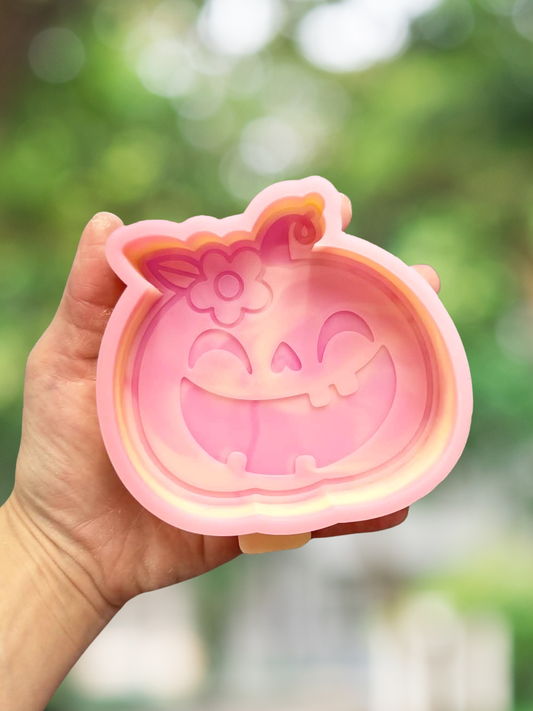 Happy pumpkin mold - READY TO SHIP