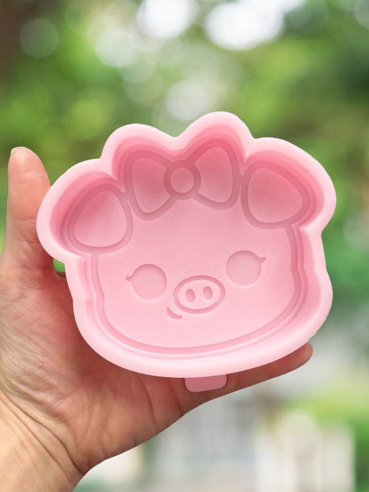Pig head mold - READY TO SHIP
