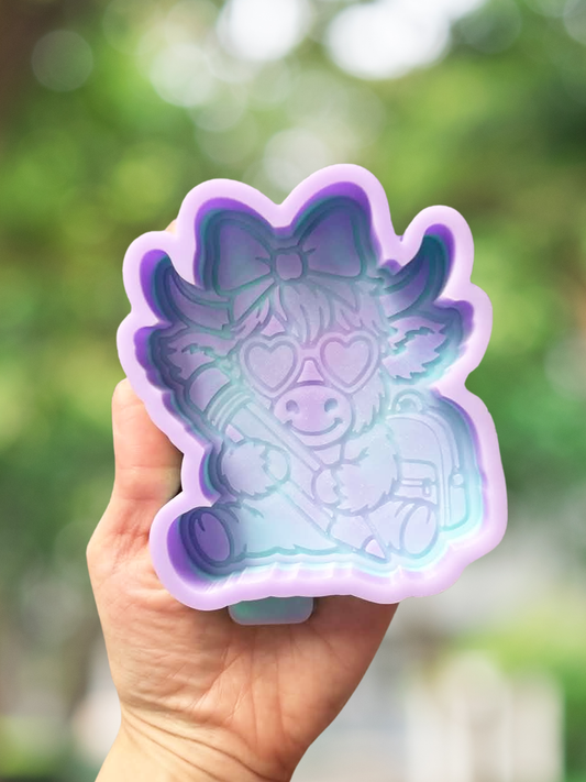 School cow mold - READY TO SHIP