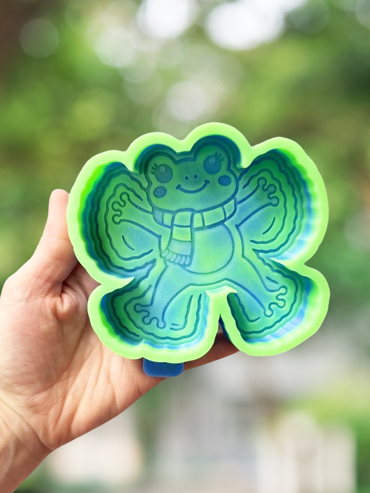 Snow angel frog mold - READY TO SHIP