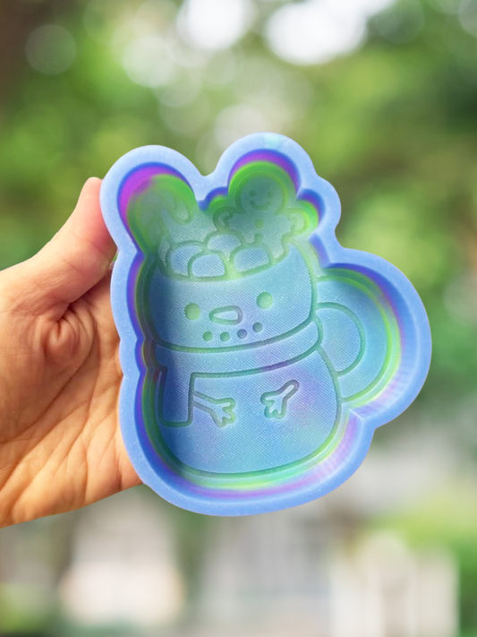 Snowman mug mold - READY TO SHIP