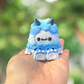 Blue yeti articulated 3D printed figurine