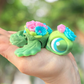 Bouquet turtle articulated 3D figurine