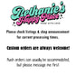 Grown upping rating sticker