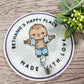Sloth retractable badge reel