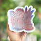 Plants, books, and coffee silicone freshie mold