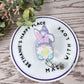 Easter gnome retractable badge reel