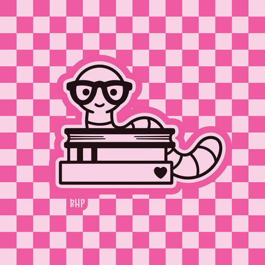 Bookworm silicone freshie mold