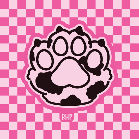 Cat paw with spots silicone freshie mold