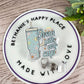 Jesus fills my cup retractable badge reel