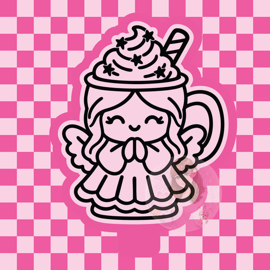 Angel mug silicone freshie mold
