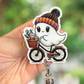 Ghost Bike Retractable Badge Reel
