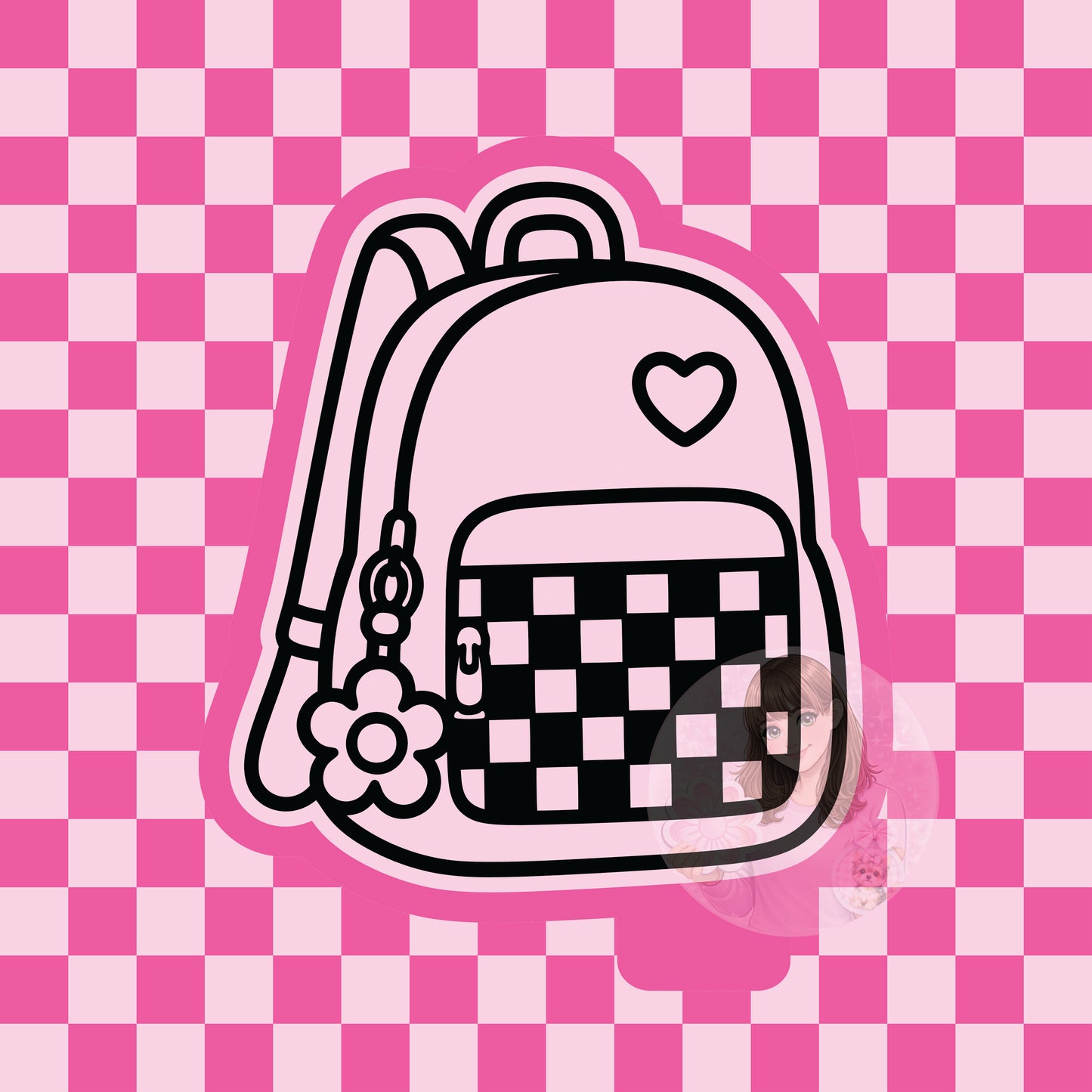 Backpack silicone freshie mold