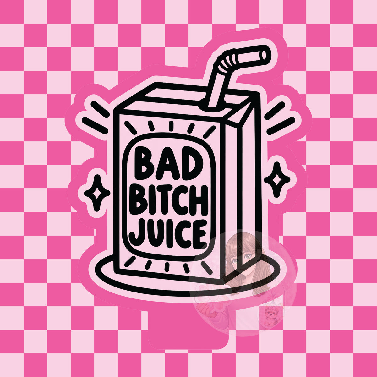 Bad bitch juice silicone freshie mold