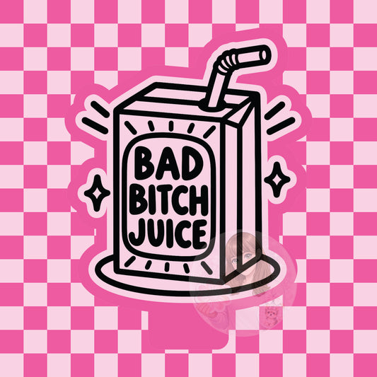 Bad bitch juice silicone freshie mold