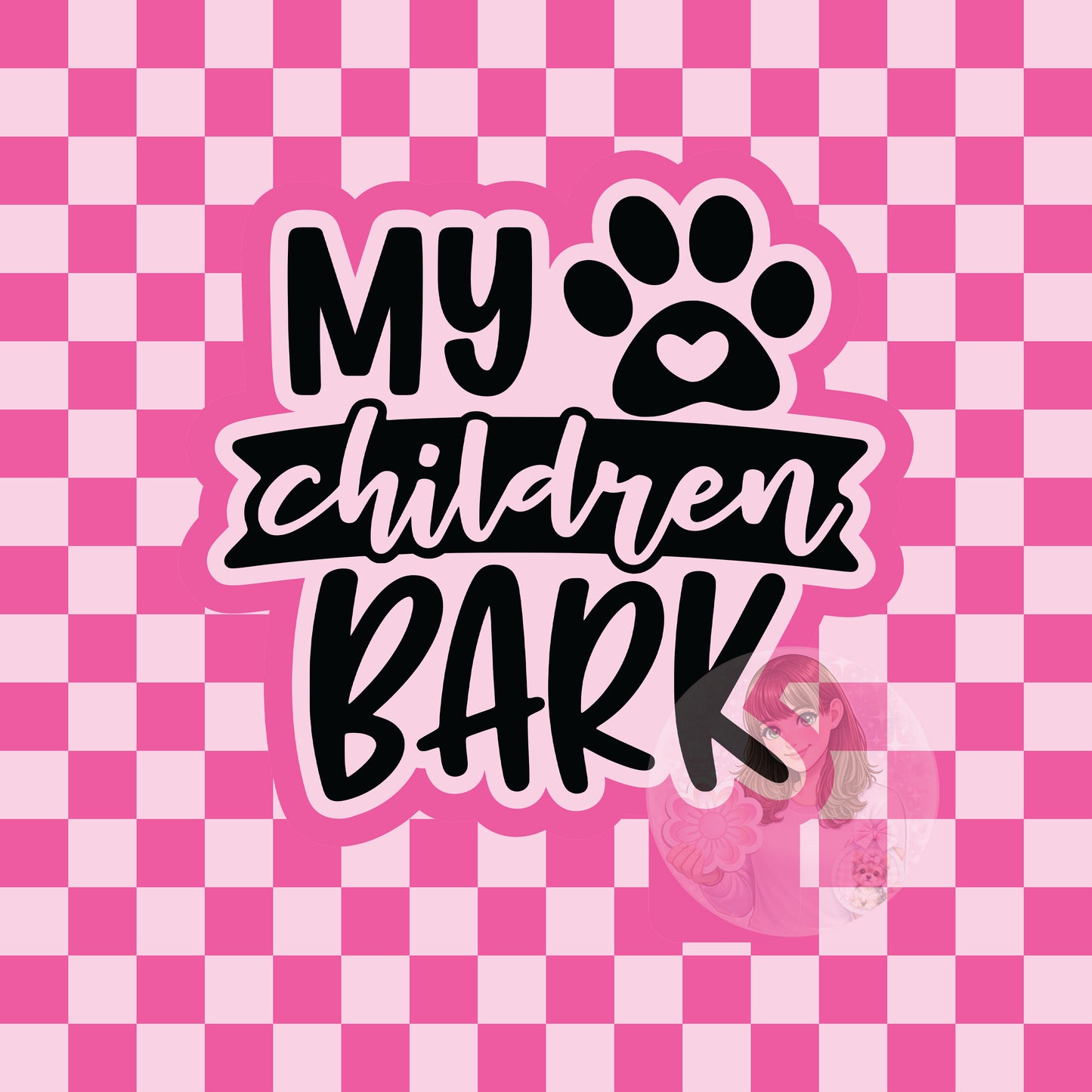 My children bark silicone freshie mold
