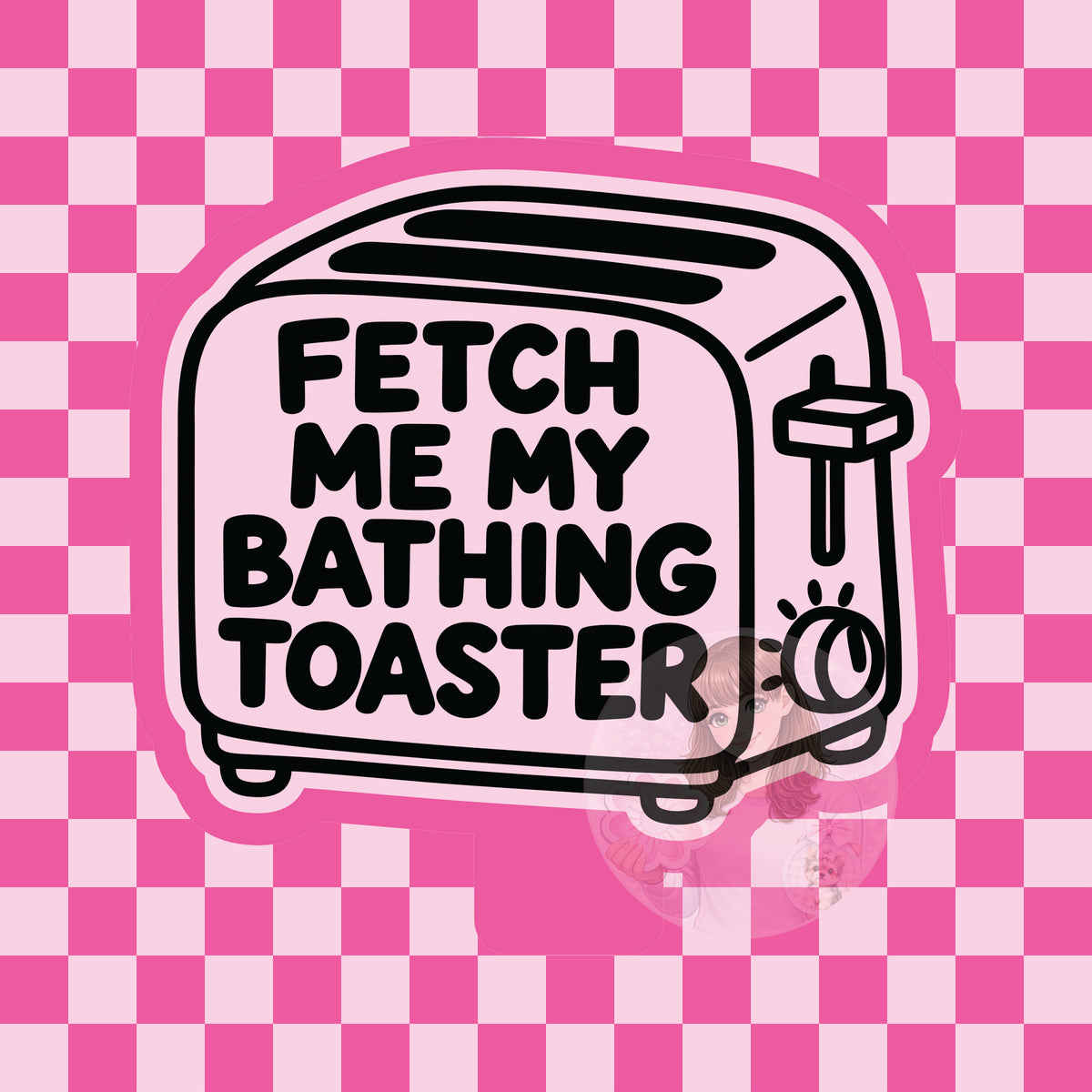 Fetch me my bathing toaster silicone freshie mold