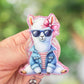 Cool llama retractable badge reel