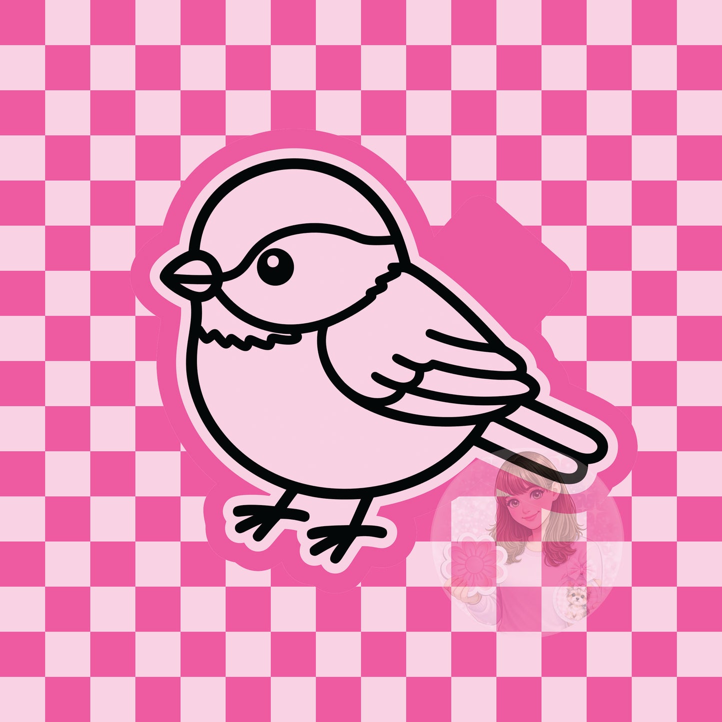 Robin bird silicone freshie mold
