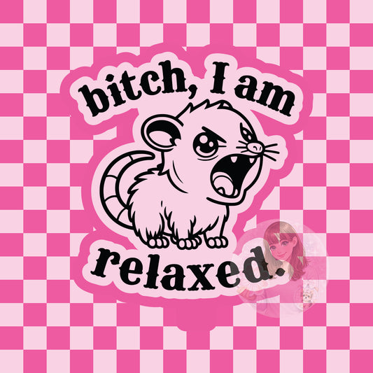 Bitch I am relaxed silicone freshie mold