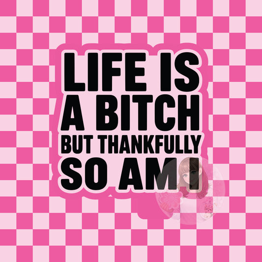 Life's a bitch silicone freshie mold