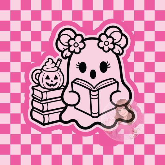 Book ghost silicone freshie mold