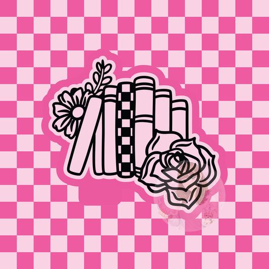 Floral books silicone freshie mold