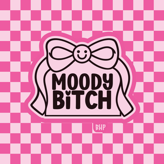 Moody bitch silicone freshie mold