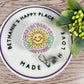 Mental health matters sunflower retractable badge reel