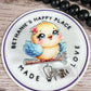 Bird retractable badge reel