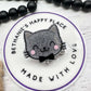 Cat bowtie badge reel